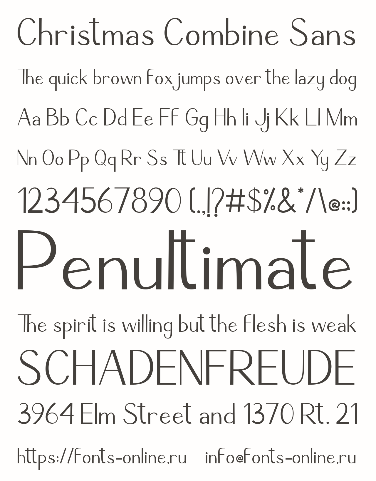 Christmas Combine Sans Free Font Download